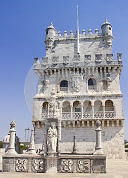 Torrey de Belen tower in Lisbon. Portugal. photo