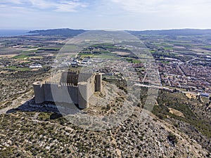 Torroella de Montgri, Spain, march 17, 2024. Castell del Montgri de Girona photo