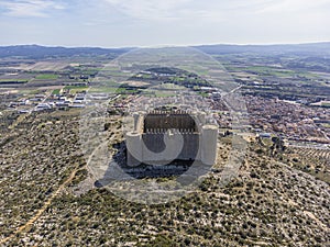 Torroella de Montgri, Spain, march 17, 2024. Castell del Montgri de Girona photo