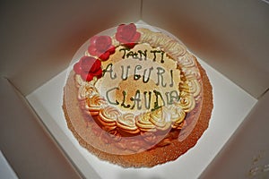 Torta di compleanno per Claudia