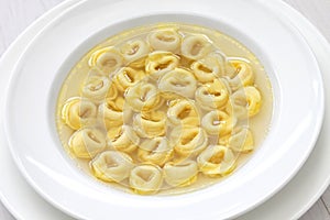 Tortellini in brodo, italian cuisine