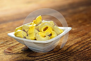 Tortellini, fresh egg pasta