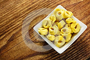 Tortellini, fresh egg pasta