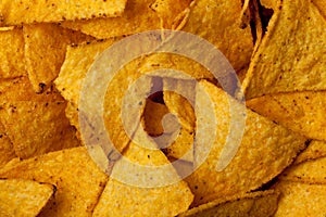 Tortilla chips background