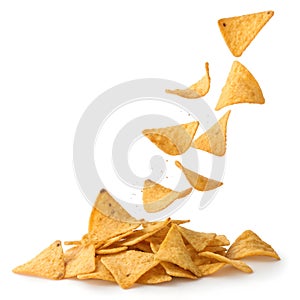 Tortilla Chips Falling