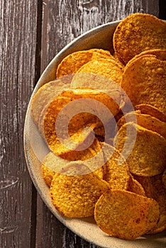 Tortilla chips witch chilli