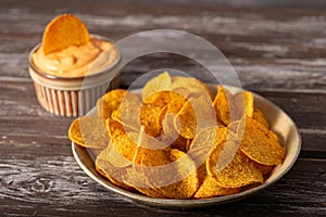 Tortilla chips witch chilli