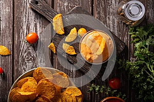 Tortilla chips witch chilli