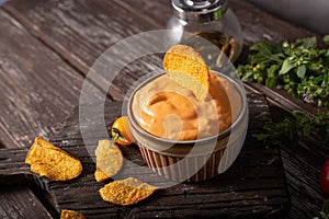 Tortilla chips witch chilli