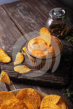 Tortilla chips witch chilli
