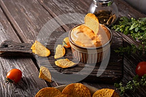 Tortilla chips witch chilli