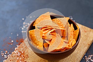 Tortilla nacho chips recipe natural fried crisps