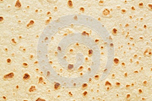 Tortilla, unleavened bread background photo