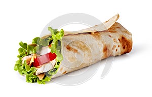 Tortilla wrap, fajita