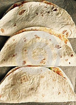 Tortilla wrap snack