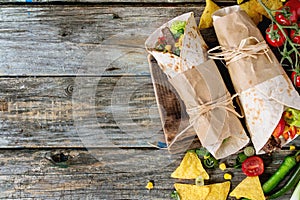 Tortillas and nachos