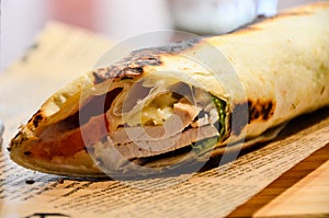 Tortillla wrap photo