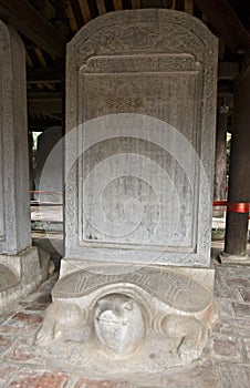 Tortoise Stele in the Temple of Literature