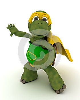 Tortoise superhero photo