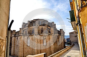 Tortosa, medieval town in Catalonia, Spain photo