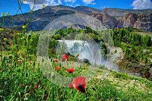 Tortum Waterfall, Erzurum, Turkey