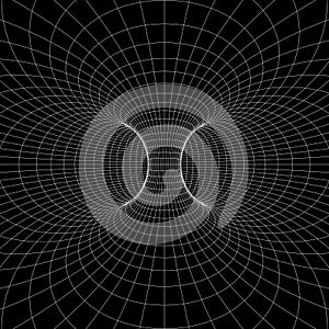 Torus (Donut) wireframe symbol