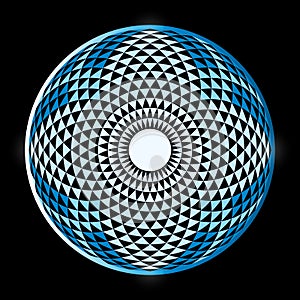 Torus Yantra, Hypnotic Eye sacred geometry