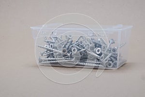 Torx screws in a box