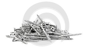 Torx screws in a pile