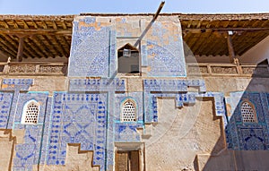The Tosh Hovli Palace in Khiva, Uzbekistan. photo