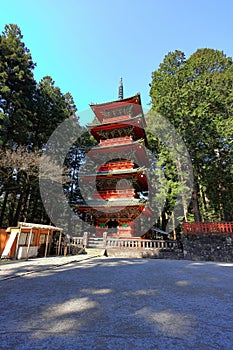 Toshogu Shrine ( 17th-century shrine honoring the first shogun and featuring colorful buildings)