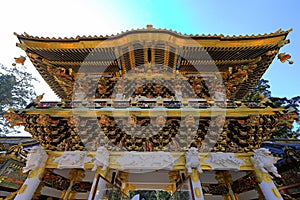 Toshogu Shrine ( 17th-century shrine honoring the first shogun and featuring colorful buildings)