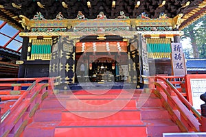 Toshogu Shrine ( 17th-century shrine honoring the first shogun and featuring colorful buildings)