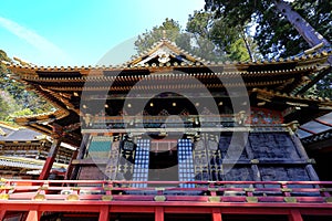 Toshogu Shrine ( 17th-century shrine honoring the first shogun and featuring colorful buildings)