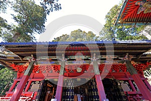 Toshogu Shrine ( 17th-century shrine honoring the first shogun and featuring colorful buildings)