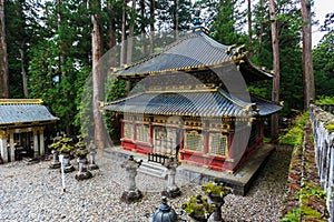 Toshogu Shrine temple in Nikko, Japan.