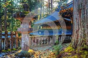 Toshogu Shrine temple in Nikko, Japan