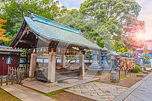 Toshogu Shrine at Ueno Park in Tokyo, Japan