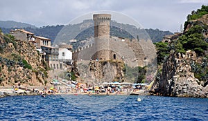 Tossa de Mar, Costa Brava photo