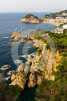 Tossa de Mar. Costa Brava, Spain.