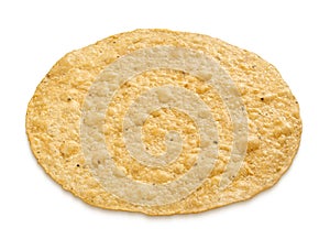 Tostada (with clipping path) photo