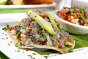 Tostadas de ceviche