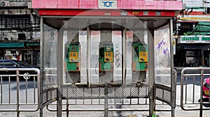 TOT public pay phones in Bangkok