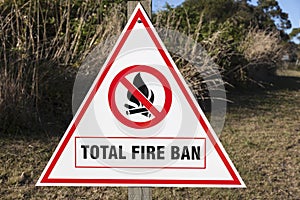 Total Fire Ban photo