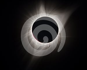 Total Solar Eclipse - corona details