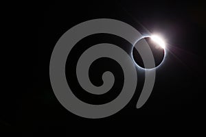 Total solar eclipse. The \