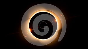 Total Solar Eclipse with Corona and.