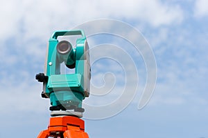 Total station or theodolite