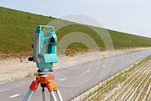 Total station or theodolite