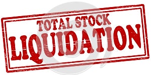 Total stock liquidation
